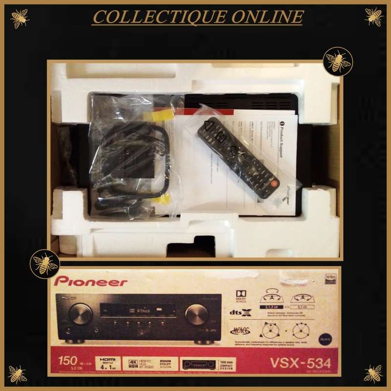Pioneer : VSX-534 : 5.2 Channel AV Receiver (AMP) : it is almost brand new. As per Photo.