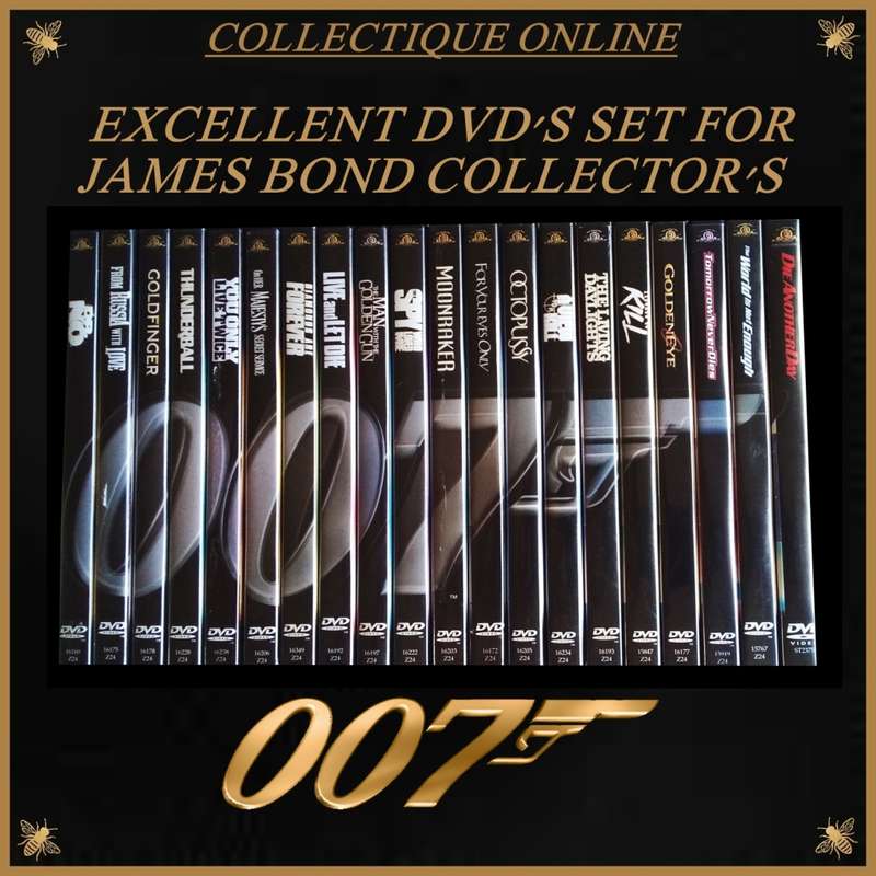 20 DVD`S SET    JAMES BOND
