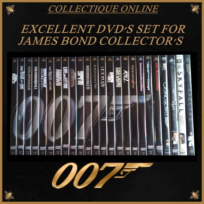 20 DVD`S SET    JAMES BOND