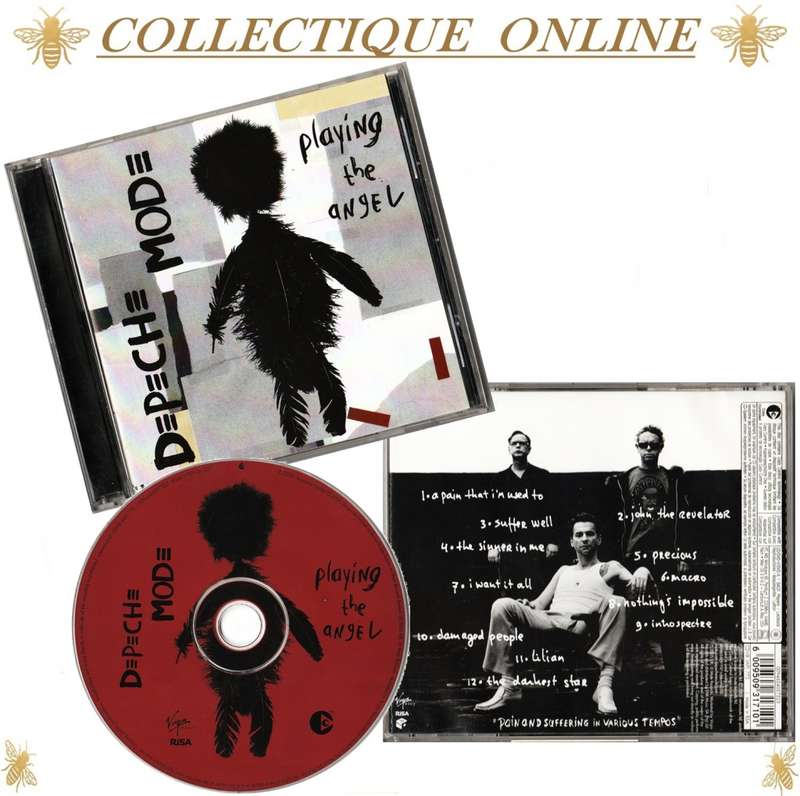 EXCELLENT  CD  FOR  DEPECHE MODE COLLECTOR`S : PLAYING THE ANGEL. As Per Photo.