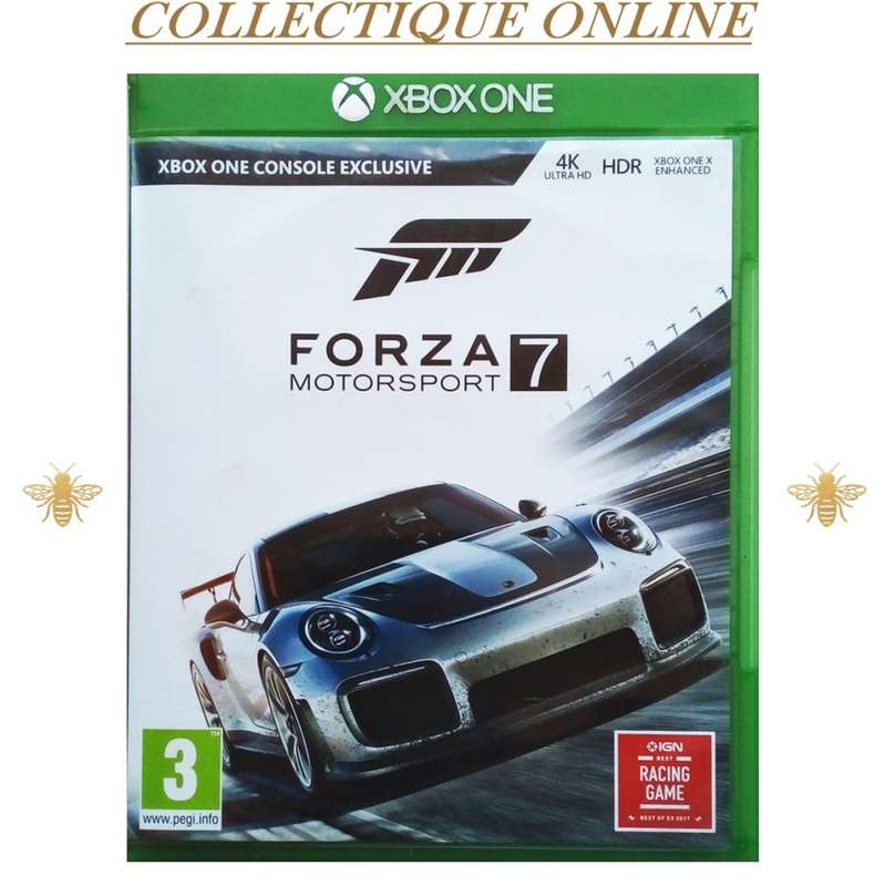 XBOX ONE : FORZA 7 MOTORSPORT : ISSUE 2017 : DISC IN EXCELLENT CONDITIONS. As Per Photo.