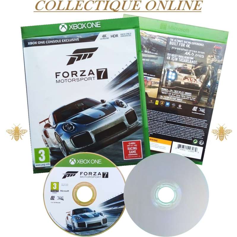 XBOX ONE : FORZA 7 MOTORSPORT : ISSUE 2017 : DISC IN EXCELLENT CONDITIONS. As Per Photo.