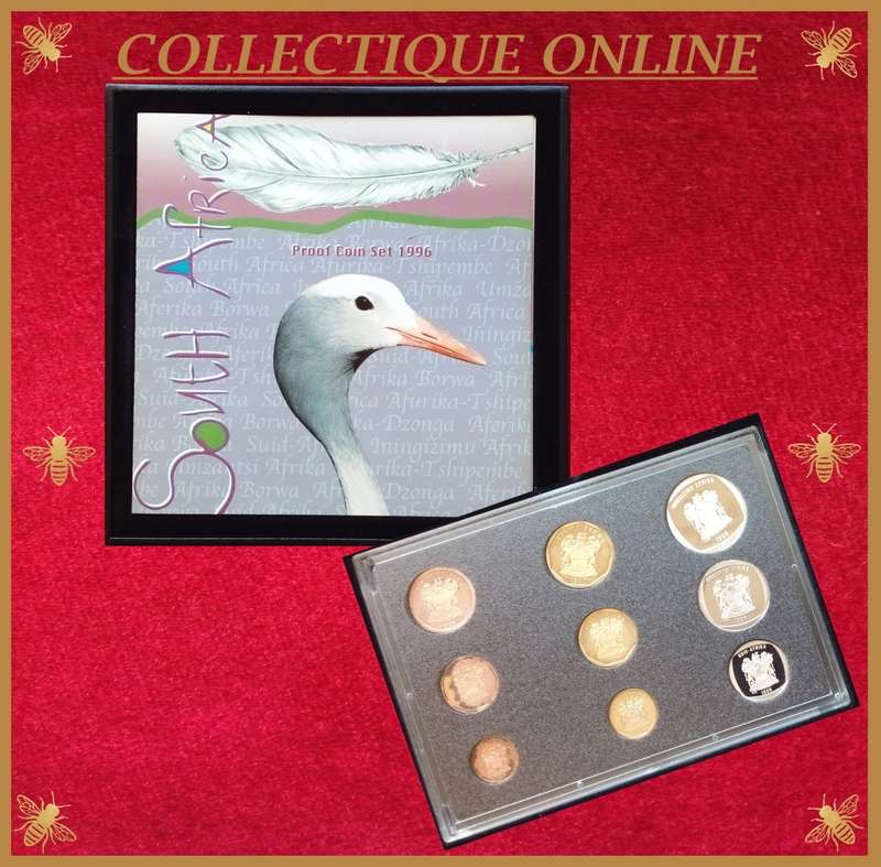 1996 REPUBLIC of S.A.:  PROOF SET.  As per Photo.