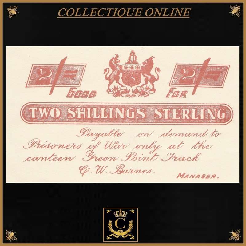 FORGED : `GOOD FORS` FROM THE BOER WAR :  TWO SHILLING STERLING : (ALMOST UNC), as per Photo.