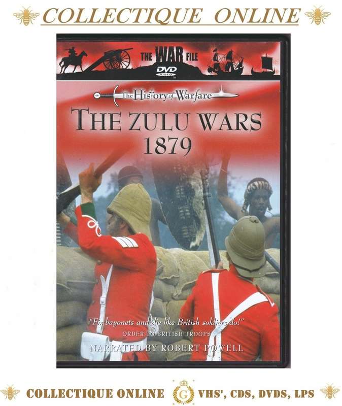 EXCELLENT  DVD :  THE ZULU WARS 1879. As per Photo.