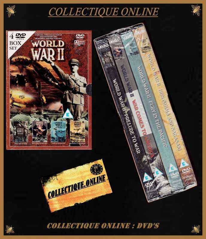 4 DVD'S SET : WORLD WAR II