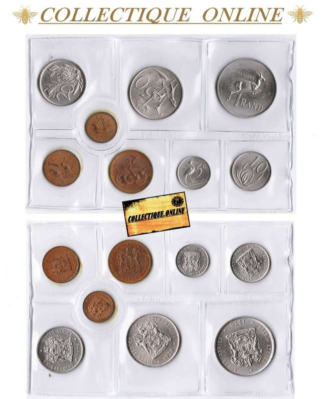 1978 : REPUBLIC of S. A. : UNC SET. As Per Photo.