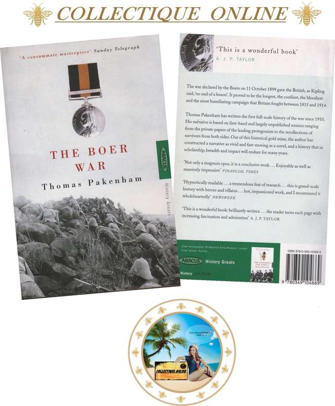 THE BOER WAR  BOOK By  THOMAS PAKENRHAM : SHOFT COVER. As Per Photo.