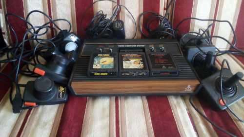 Atari 2600 Console Wood Grain Version 4 Switch