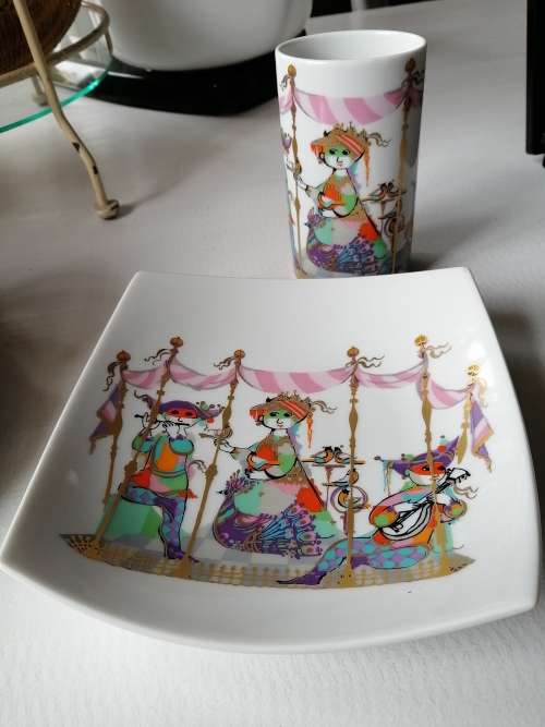 Bjorn Wiinblad Rosenthal porcelain