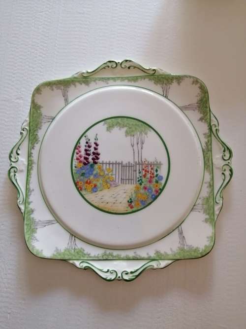 Paragon 'garden gate' cake plate