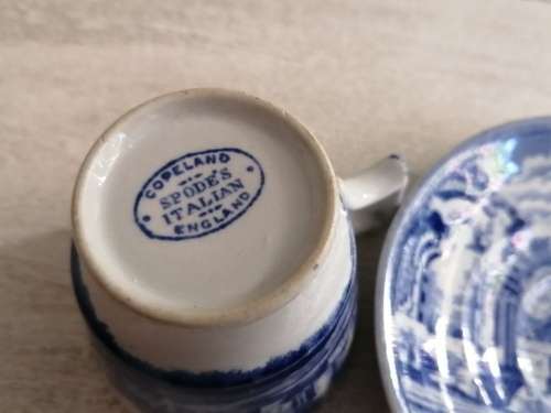 Spode Italian demitasse cup and saucer