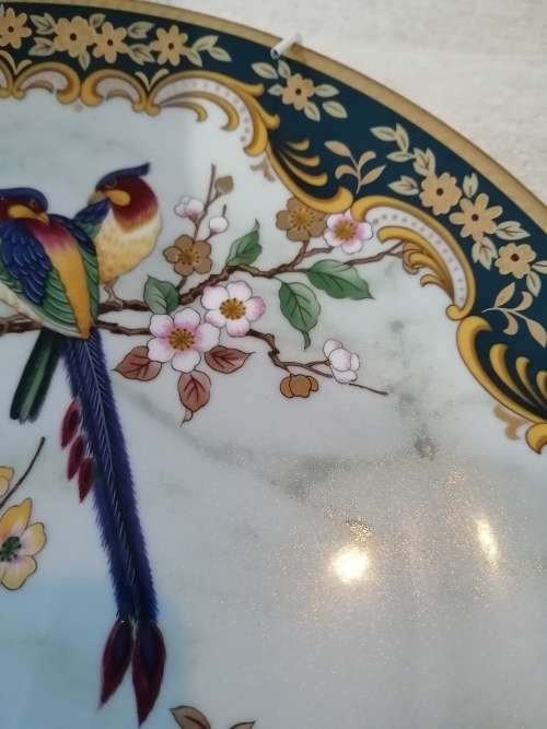 Japanese floral plate