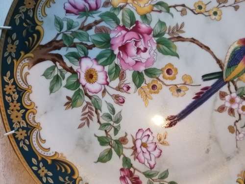 Japanese floral plate