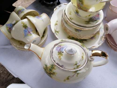 Aynsley fine bone China teaset