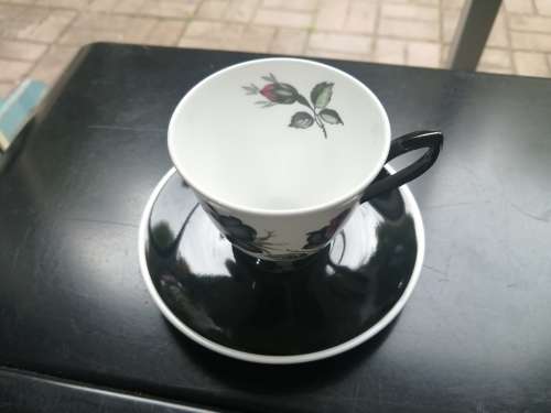 Royal Albert masquerade coffee cup and saucer