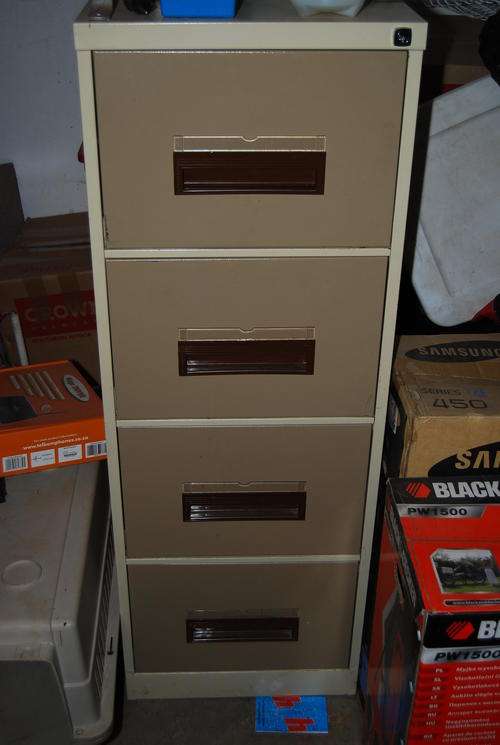 Steel 4 Drawer Filing Cabinet