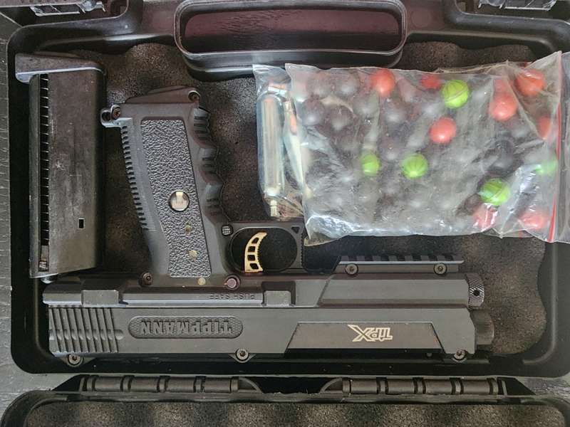 Tippmann TIPX .68 Caliber Paintball Self Defence Pistol