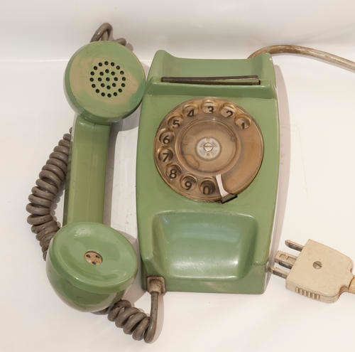 Old rotary dial phone