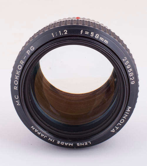 Minolta  MC Rokkor - PG 58mm f1.2