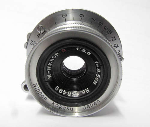 Nikon W-Nikkor C 3.5cm f3.5 (Leica screw mount)