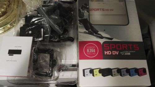 HD 1080P MPEG 2 inch LCD IP68 30m Waterproof Sports Action Camera DVR
