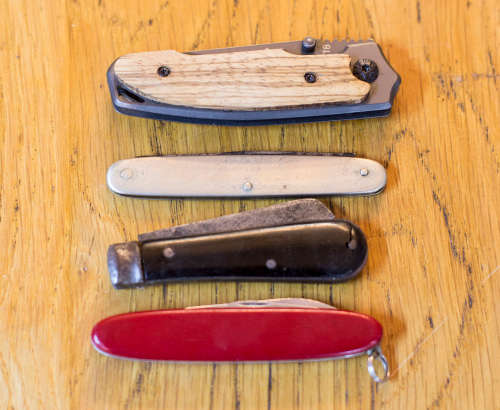 4 Knives - Joseph Rodgers, Victorinox