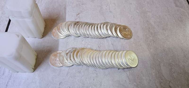 2022 SILVER 1OZ KRUGER RAND 44 total