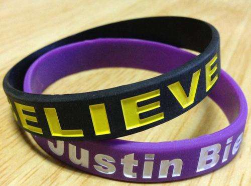 Justin Bieber Writsbands