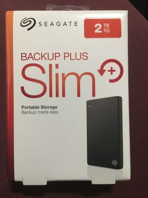 SEAGATE 2TB - BACKUP PLUS - SLIM - "FREE SHIPPING"