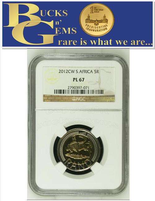 2ndFINEST KNOWN ** 2012 OOM PAUL PL67 ** 2012 OOM PAUL MINT MARK R5 ** PL67 **-NGC GRADED HIGH VALUE