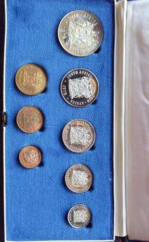 1978 RSA SHORT PROOF SET - SAMINT ISSUE IN ORIGINAL STATE AND BOX - VALUE - R350 & MINTAGE 7000