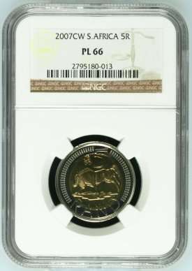 2007 OOM PAUL MINT MARK R5 **PL66 **-NGC GRADED