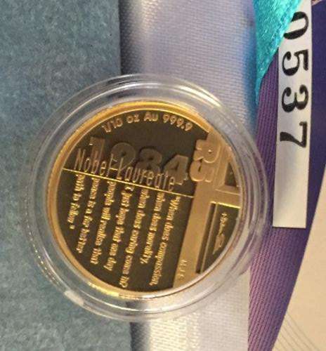 2006 PROTEA - GOLD 1/10oz PROOF "PROTEA" BISHOP TUTU" RARE - SAMINT BOX & CERTIFICATES