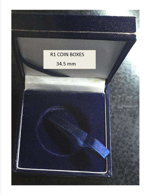BOXES FOR SILVER 1 RANDS