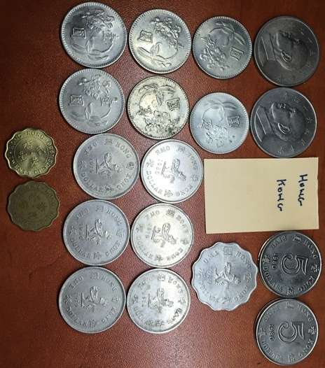 Hong Kong coinage Old & New - top condition see pictures rare coins