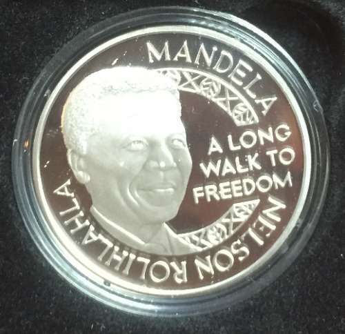 2011 MANDELA NKOSI SIKELELE TWIN SET - 1/2oz GOLD & 1/2oz 999 SILVER MEDAL SET - MINTAGE 10,000