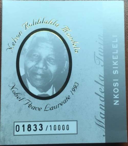 2011 MANDELA NKOSI SIKELELE TWIN SET - 1/2oz GOLD & 1/2oz 999 SILVER MEDAL SET - MINTAGE 10,000