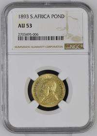 BnG 7th Birthday SALE - 1893 ZAR GOLD POND ** AU53 ** VALUE HERN R35 000 IN XF & R95000 IN UNC