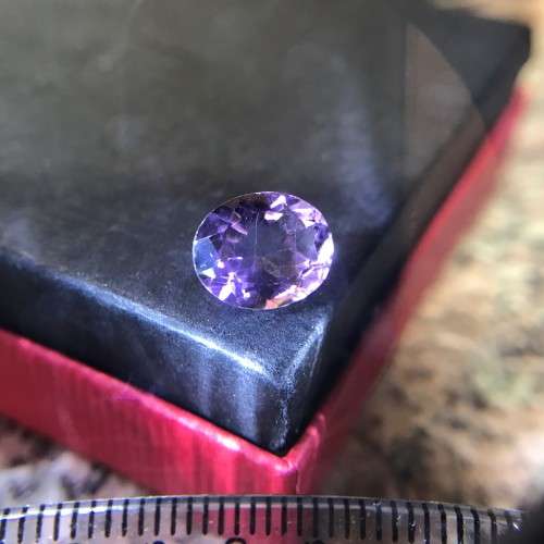 3.94cts - DEEP PINK TOURMALINE - OVAL CUT - TOP PINK COLOR STONE - PERFECT COLOR DEEP PINK