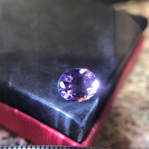 3.94cts - DEEP PINK TOURMALINE - OVAL CUT - TOP PINK COLOR STONE - PERFECT COLOR DEEP PINK