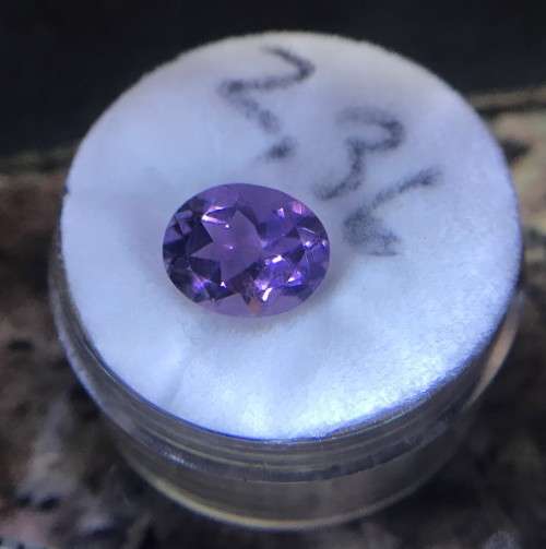4.72cts PINK TOURMALINE PAIR 2.36cts ea - OVAL CUT - TOP PINK COLOR STONE - PERFECT PAIR PINK SET