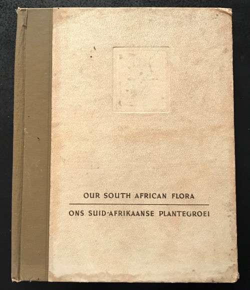 1940 VINTAGE BOOK - OUR SOUTH AFRICA * FLORA * BY R. H COMPTON - 100 PAGE LIVE PICTURES - GOOD COND.