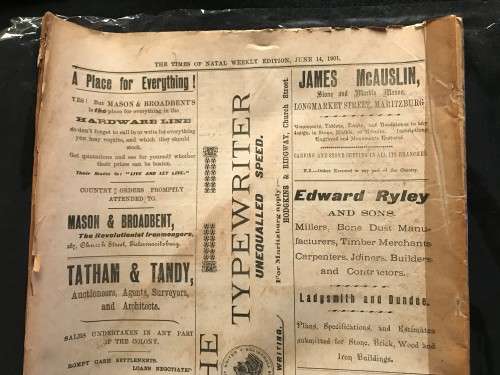 1900 NEWS PAPER - ORIGINAL PAPER - GOOD CONDITION - SEE PICTURES OF 117 YEARS OLD NEWSPAPER