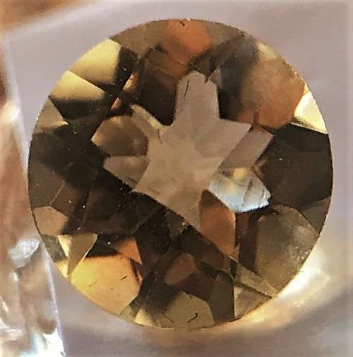 1.870cts IMPERIAL TOPAZ - ROUND BRILLIANT *VVS* THE BEST CUT I SEEN *PERFECT CUT & SHINE* EXC POLISH