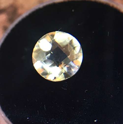 1.870cts IMPERIAL TOPAZ - ROUND BRILLIANT *VVS* THE BEST CUT I SEEN *PERFECT CUT & SHINE* EXC POLISH