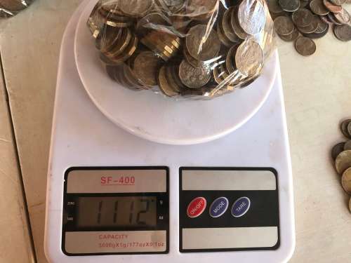 BULK 1.79kg -1937 to 1967 BRITISH THREE PENCE COINS- UNC / AU / USED & TONED - 1 BID for all 1.79 KG