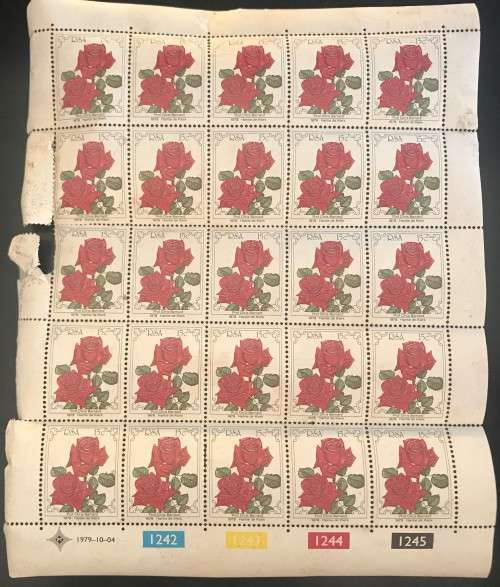 MIXED STAMP SHEETS -PLANTS + TRANSKEI + RSA HEALTH YEAR + FLOWERS - TOTAL OF 10 SHEETS 10 BIDS