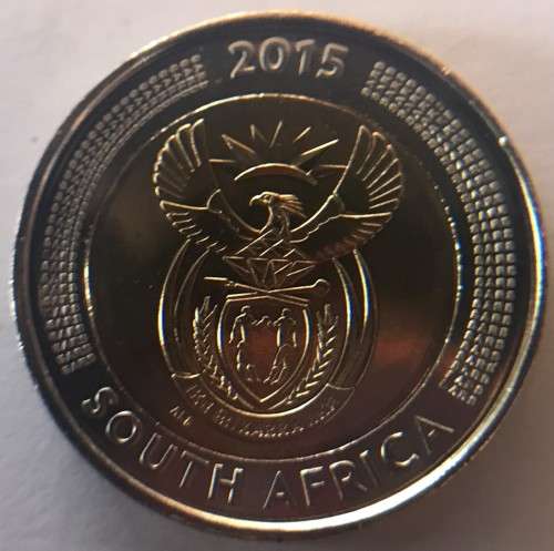 2015 GRIQUA TOWN R5 coin from sealed bag of 400 coins -high grades - BRILLIANT UNC - price per coin