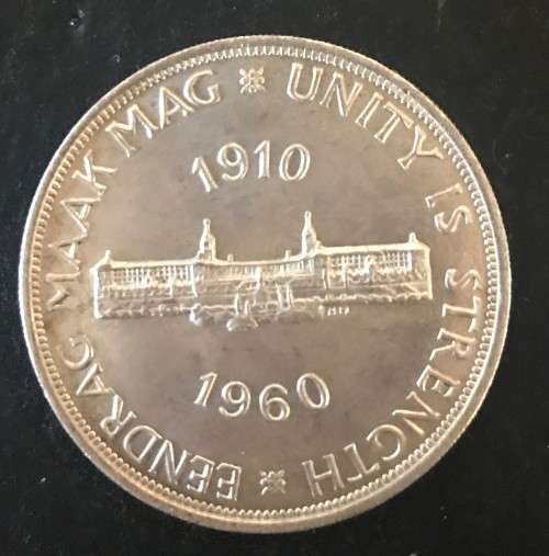 1960 UNION 5 SHILLING *Parliamentary* - 28.35 grams (high grade)